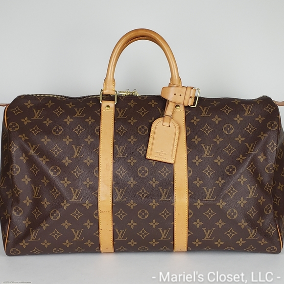 Louis Vuitton Handbags - Authentic Louis Vuitton Keepall 50 Duffel Bag #2714M